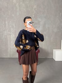 Lavis Lacivert Teddy Örme Triko KazakGausKAZAKGU10078