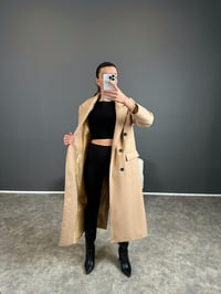 Willy Camel Balıksırtı Premium Uzun Astarlı KabanGausKABANGU004204