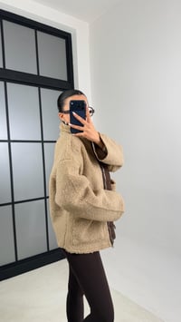 Vizon Cepli Fermuarlı Peluş Mont GAUS-00602GAUSMONTGAUS-00602