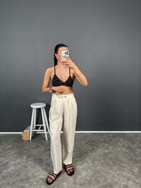 Fortuo Ekru Gold Düğmeli Premium Pantolon GausPANTOLONGU008269