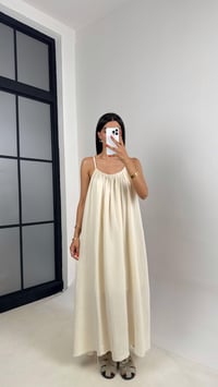 Taş Ayarlanabilir Askılı Astarlı Müslin Elbise Gaus00694GausELBİSEGU1002607