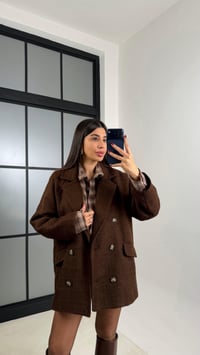 Kahve Astarlı Tüvit Kaban GAUS-00663GAUSKABANGAUS-00663