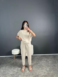 Capsule Premium Keten İkili Takım GausTAKIMGU007252