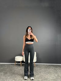 Oysh Füme İspanyol Paça PantolonGausPANTOLONGU004114