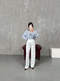 Tesa Beyaz Palazzo PantolonGausPANTOLONGU100616