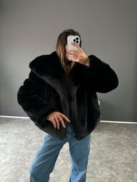 Tiera Siyah Premium Kürk GausMONTGU002870