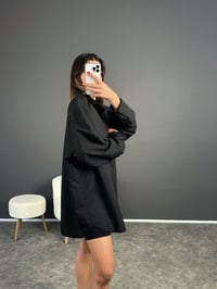 GK Siyah Oversize Gömlek GausGÖMLEKGU002539