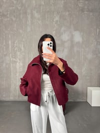 Rani Bordo MD Astarlı Kaşe CeketGausCEKETGU00904149