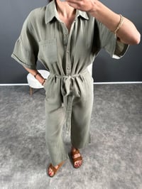 Haki Müslin Kemerli Tulum GausTULUMGU007273