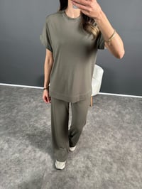 Gabby Haki Modal Kumaş İkili Takım GausTAKIMGU004738