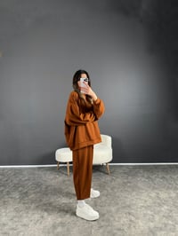 Buch Taba Oysh Kumaş Oversize İkili TakımGausTAKIMGU004239
