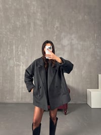 Giso Antrasit Astarlı Premium Kaşe KabanGausKABANGU00904382