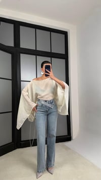 Mavi Taş Kemer Detaylı Premium Jean GAUS-01299GAUSDenim PantsGAUS-01299