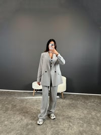 Polito Açık Gri Premium Üçlü Takım GausTAKIMGU004381