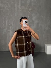 Eliya Kahve Cep Detaylı MD YelekGausYELEKGU100191