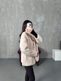 Robert Taş Astarlı Peluş Orta Boy CeketGausKABANGU00903955