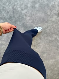 Aris Lacivert  Şardonlu Fitilli PantolonGausPANTOLONGU002550