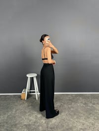 Avis Siyah Poliviskon Bol Paça PantolonGausPANTOLONGU008643