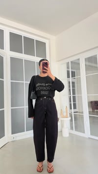 Acı Kahve Kadife Çizgili Baggy Jean GAUS-02267GAUSDENİM PANTOLONGAUS-02267