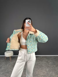 Çiçekli İçi Kürklü MontGausMONTGU002444