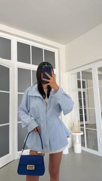 Mavi OYS Model Beli Ayarlanabilir Premium Ceket GAUS-01875GAUS السترات  GAUS-01875