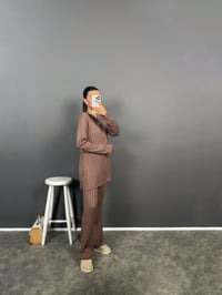 MD Sütlü Kahve Muadil Triko İkili TakımGausTAKIMGU008924