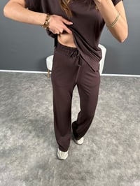 Gabby Acı Kahve Modal Kumaş İkili TakımGausTAKIMGU004741