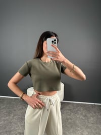 Oysh Haki Modal Kumaş Baskılı TshirtGausTSHIRTGU004588