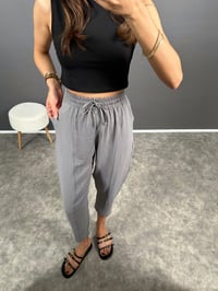 Arion Gri Ayrobin Keten PantolonGausPANTOLONGU008497