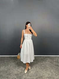 Speys Pinterest Beyaz ElbiseGausELBİSEGU008382