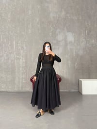 Jolena Siyah Astarlı Vual Kumaş EtekGausETEKGU100353