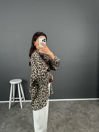 Jagu Oversize Leopar Salaş Gömlek GausGÖMLEKGU008337