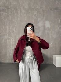 Rani Bordo MD Astarlı Kaşe CeketGausCEKETGU00904149