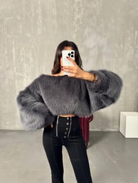 Evas Füme Muadil Kürk SweatGausSWEATSHIRTGU00903942