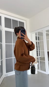 Taba Kemerli Astarlı Süet Ceket GAUS-02153GAUSJacketsGAUS-02153