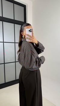 Acı Kahve Kemerli Cepli Palazzo Pantolon GAUS-00142GAUSPANTOLONGAUS-00142