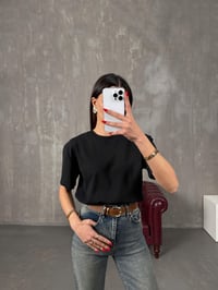 Suno Siyah MD Muadil Basic TshirtGausTSHIRTGU100549