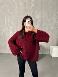 Flix Bordo Tasarım Detaylı KazakGausKAZAKGU00903890