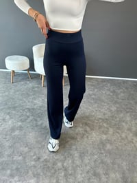 Aris Lacivert  Şardonlu Fitilli PantolonGausPANTOLONGU002550