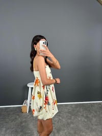 Polly Desenli Balon ElbiseGausELBİSEGU008366