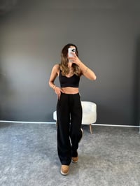 Premium Siyah Şeritli İkili Takım GausTAKIMGU002931