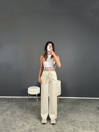 Oys Krem Modal Palazzo PantolonGausPANTOLONGU004043