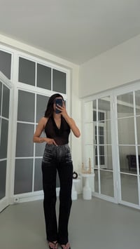 Siyah Taş Detaylı Premium Denim Pantolon GAUS-01794GAUSDENİM PANTOLONGAUS-01794