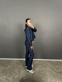 Jack Mavi Tensel Denim Ceket Pantolon TakımGausTAKIMGU008902