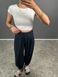 Mey Lacivert  Modal Kumaş PantolonGausPANTOLONGU008524