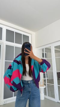 Çok Renkli Vintage Astarlı Premium Ceket GAUS-02085GAUSJacketsGAUS-02085
