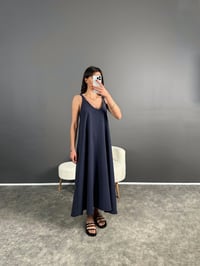 PRY Lacivert Premium Salaş ElbiseGausELBİSEGU007184