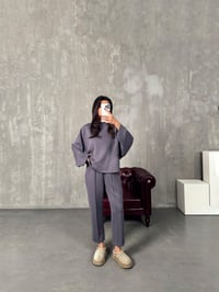 Wax Antrasit Modal Kumaş TakımGausTAKIMGU00903918