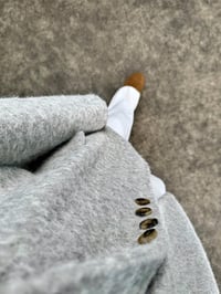 Garni Gri Kırçıklı Kaşe KabanGausKABANGU00903407