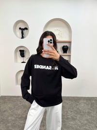 JS Siyah Bisiklet Yaka SweatshirtGausSWEATSHIRTGU008940
